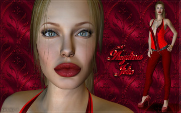 обоя 3д, графика, people, люди