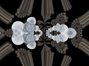 Картинка 3д графика fantasy фантазия фрактал