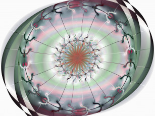 Картинка 3д графика fractal фракталы фрактал