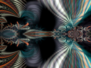 Картинка 3д графика fractal фракталы фрактал