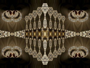 Картинка 3д графика fractal фракталы фрактал