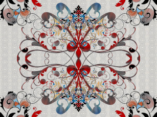 Картинка 3д графика fractal фракталы фрактал