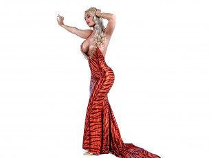 Картинка Nicole+Austin+Coco+T девушки браслет платье грудь блондинка