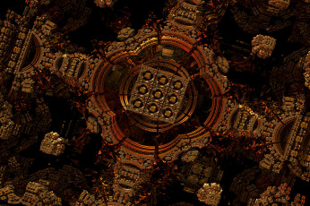 Картинка 3д графика fractal фракталы фрактал