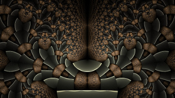 Картинка 3д графика fractal фракталы фрактал