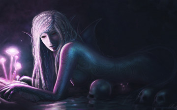 Картинка фэнтези существа черепа