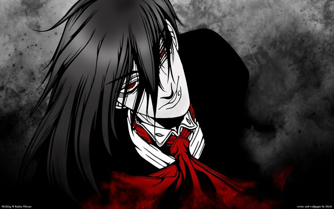 Обои картинки фото аниме, hellsing, alucard