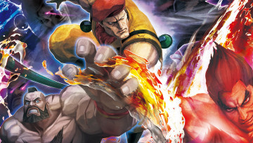 Картинка street fighter tekken видео игры персонажи