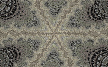 Картинка 3д графика fractal фракталы узор фон цвета лепестки