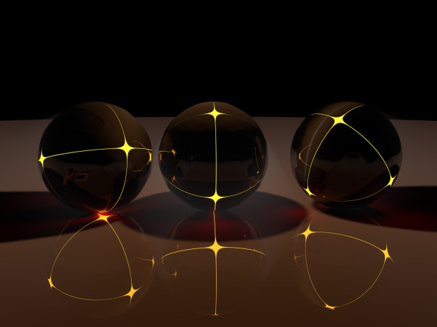 Обои картинки фото 3д, графика, шары, фон, цвета, узор