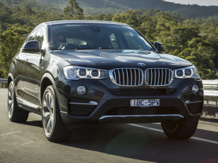 обоя автомобили, bmw, f26, au-spec, xdrive30d, x4, темный, 2014г