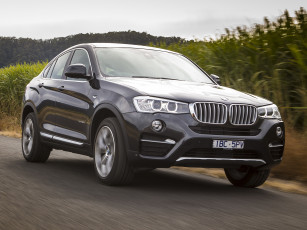 обоя автомобили, bmw, x4, темный, xdrive30d, au-spec, 2014г, f26