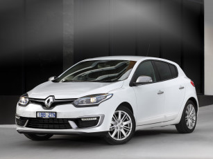 обоя автомобили, renault, au-spec, line, gt, светлый, 2014г, mеgane