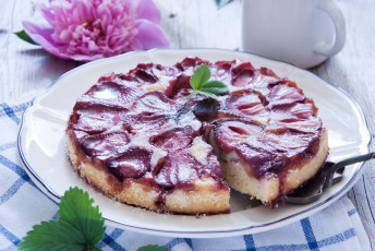 Картинка еда пироги клубника