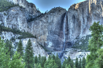 Картинка природа водопады водопад скалы река