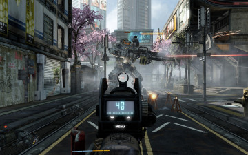 Картинка видео+игры titanfall экшен шутер игра онлайн роботы