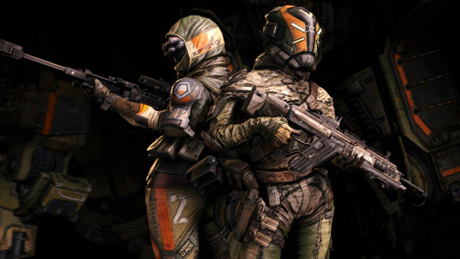 Обои картинки фото видео игры, titanfall, шутер, экшен, роботы, онлайн, игра