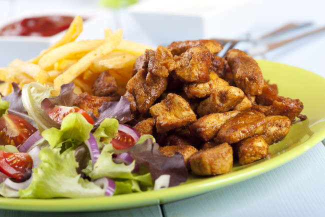 Обои картинки фото еда, салаты,  закуски, салат