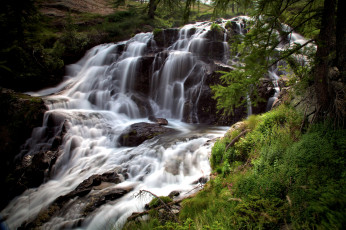 Картинка природа водопады река водопад