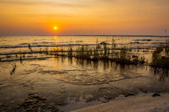 Картинка природа восходы закаты заря вечер