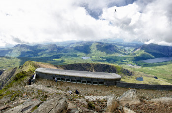 Картинка mount+snowdon природа горы смотровая площадка