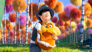 Картинка dr +seuss`+the+lorax мультфильмы персонажи