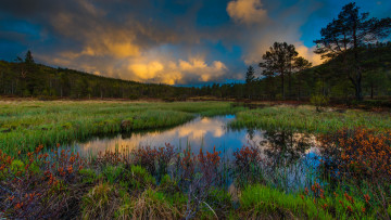 Картинка природа реки озера рассвет