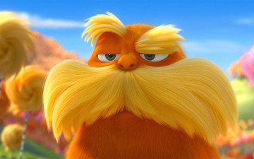 обоя мультфильмы, dr,  seuss` the lorax, персонаж