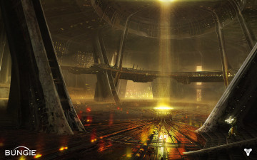 Картинка видео+игры destiny лучи