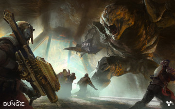 Картинка видео+игры destiny персонажи