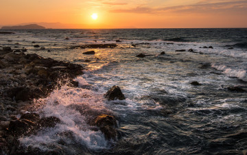 Картинка природа восходы закаты океан рассвет