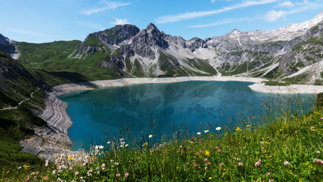 Обои картинки фото природа, реки, озера, горы, озеро