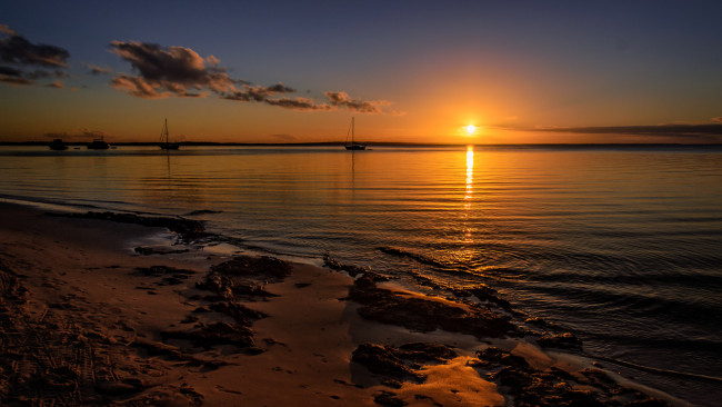 Обои картинки фото природа, восходы, закаты, рассвет