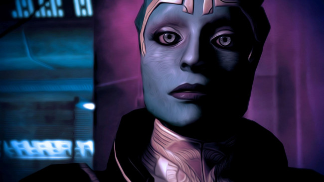 Обои картинки фото видео игры, mass effect 2, персонаж