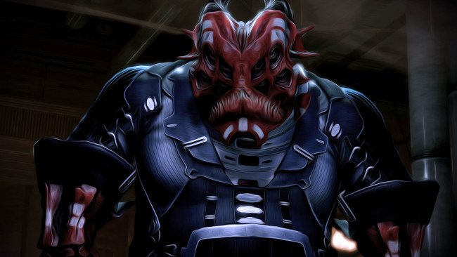 Обои картинки фото видео игры, mass effect 2, персонаж