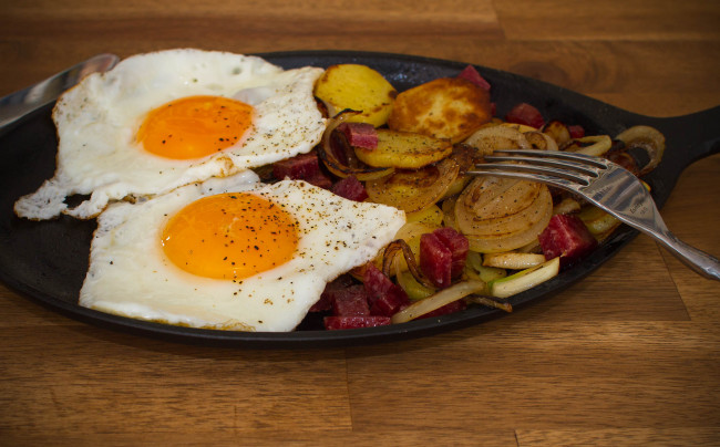 Обои картинки фото еда, Яичные блюда, яичница