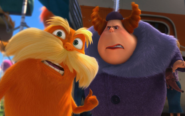 Обои картинки фото dr,  seuss` the lorax, мультфильмы, персонажи