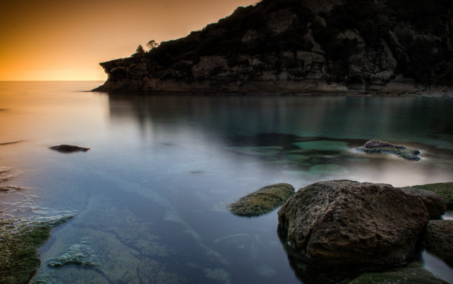 Обои картинки фото природа, побережье, океан, рассвет