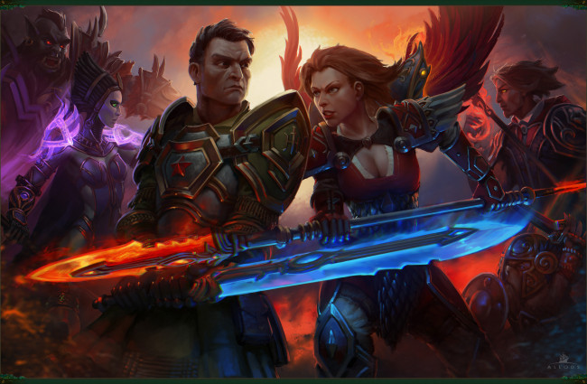 Обои картинки фото видео игры, allods online, online, allods, аллоды, action, ролевая