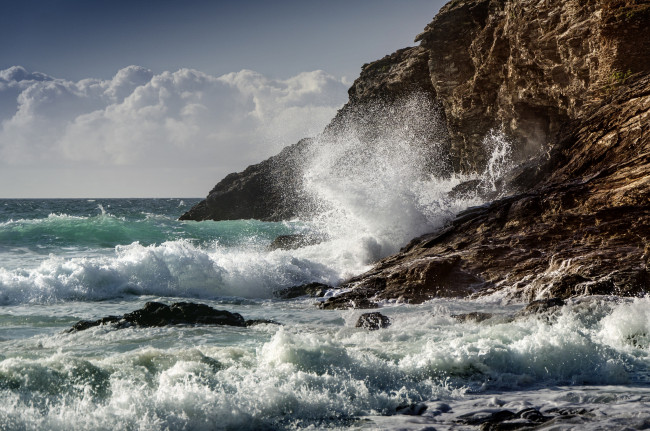 Обои картинки фото природа, побережье, скалы, прибой