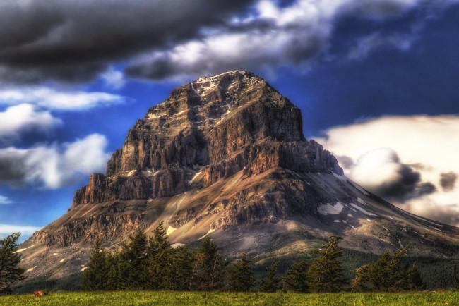 Обои картинки фото природа, горы, гора, лес