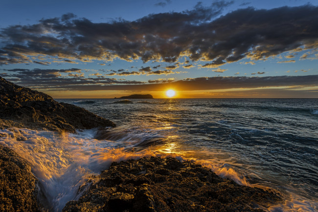 Обои картинки фото природа, восходы, закаты, рассвет