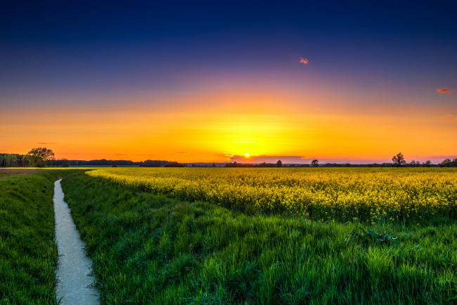 Обои картинки фото природа, восходы, закаты, рассвет