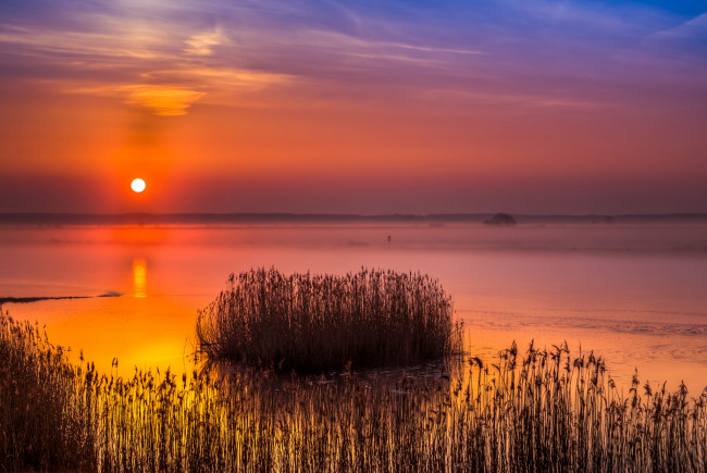 Обои картинки фото природа, восходы, закаты, рассвет