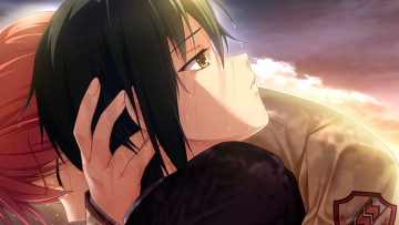 Картинка аниме angel+beats фон взгляд девушка