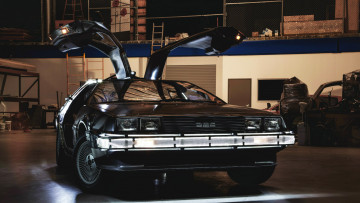 обоя автомобили, dmc, delorean, dmc-12