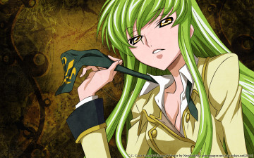 Картинка code+geass аниме девушка фон взгляд