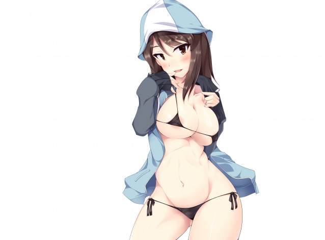 Обои картинки фото аниме, girls und panzer, девушка