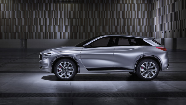 Обои картинки фото infiniti qx sport inspiration concept 2016, автомобили, infiniti, 2016, concept, inspiration, sport, qx