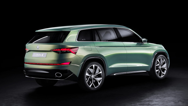 Обои картинки фото skoda visions concept 2016, автомобили, skoda, 2016, кроссовер, внедорожник, concept, visions